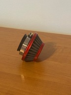 CZERWONY FILTR POWIETRZA STOŻKOWY CROSS, MOTOCYKL 35mm