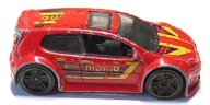 HW Volkswagen Golf GTI Red L33 - Czerwony Mk5 | Metalowy | Skala 1:64