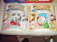 KARTY DLA MALUCHÓW 2x Pieski, Kocięta - układanki i gra Memory