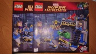 Lego 76018 Marvel SH Hulk Lab Smash instrukcja