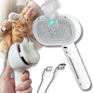 SZCZOTKA PAROWA ELEKTRYCZNA SAMOCZYSZCZĄCA DLA PSA I KOTA DO SIERŚCI GROOM