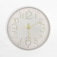 ZEGAR ŚCIENNY DUŻY NA ŚCIANĘ WYRAŹNY ZŁOTE CYFRY