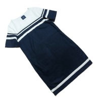 SUKIENKA DAMSKA LETNIA LNIANA GRANATOWA ROZM.36__NEXT