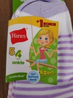 Hanes Ankle Socks 5pack Comfort Soft skarpety USA