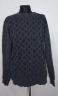 LV CIEPŁA BLUZA TŁOCZONA OVERSIZE LOGOWANA