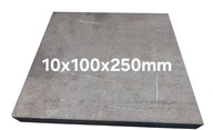 Blacha stalowa płaskownik formatka z blachy 10mm 100x250mm