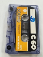 SOUND C60 KASETA MAGNETOFONOWA