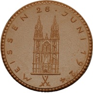 Medal porcelanowy Miśnia 28 czerwiec 1924 – Cech Ślusarski Saksonii,