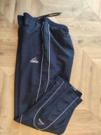 Spodnie męskie 2XL luźno lejące podszewka dresowe sportowe pas104