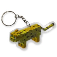 Brelok MINECRAFT Ocelot Prezent DO KLUCZY Torebki Plecaka Piórnika