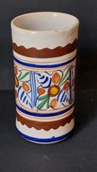 Ceramiczny ręcznie malowany wazon design