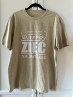 T-shirt najlepszy zięć L