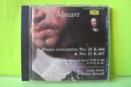 MOZART PIANO CONCERTOS NO. 20 K.466 & NO.21 K.467 GEZA ANDA CD