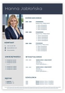 SZABLON WZÓR CV RESUME 1 strona MS WORD (docx)