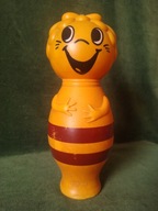 Pszczółka Maja - butelka na płyn do kąpieli z lat 70-tych.