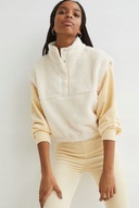 H & M kamizelka bezrękawnik kożuszek owieczka miś pluszowa baranek futrzana