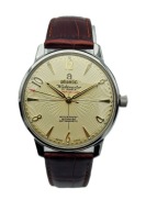 OLBRZYMI MĘSKI ZEGAREK ATLANTIC WORLDMASTER LATA 60-TE - Z PUDEŁKIEM