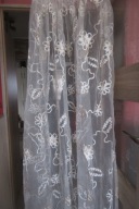 ZESTAW 2 ŁADNE FIRANKI Z TAŚMĄ