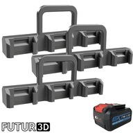 Transporter mini na sześć akumulatory Erbauer 18V EXT DualVolt