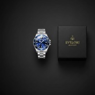 Elegancki Zegarek Męski McYkcy Srebrny STAL