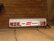 Wagon kryty Hbbills Roco H0 ÖBB