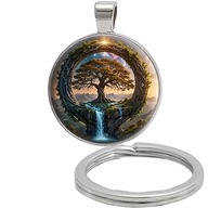 Brelok do kluczy/ka - Drzewo Życia - ozdobna zawieszka plecak, portfel