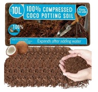 ZIEMIA KOKOSOWA DONICZKOWA 10L- ekologiczna podłoże do kwiatów UNIEWERSALNA