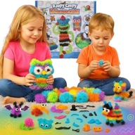 MEGA ZESTAW RZEPY CZEPY KLOCKI KREATYWNE KULKI KOLOROWE 900+ XXXL PREZENT