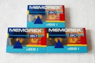 1x MEMOREX *dBS 1 C-90* NOWA, FOLIA Jedyna taka NAJTANIEJ, stan DOBRY *Foto