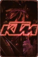 KTM prezent tablica dekoracyjna ozdobna blacha