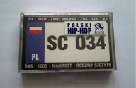 Hip-Hop 2000 - SC 034 - Manifest K2 Ego SNS Srebro CDS - Kaseta magnetofon