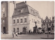 Gryfów Śląski Rynek Fso Warszawa TAXI 1966r. budka Telefoniczna