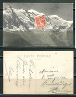 K23620)Francja: Chamonix, Mont-Blanc wyslany 1910