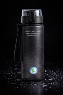 Bidon Butelka Na Wodę 400 ml Blokada Wieczka Ustnik Mały Do Szkoły Czarny