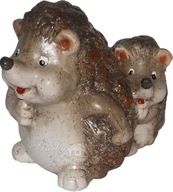 Duża figurka jeż jeżyki dekoracja ozdoba WYPRZEDAŻ