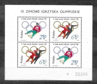 Blok 41** - Zimowe Igrzyska Olimpijskie w Insbrucku