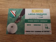 Legia Warszawa - Stomil Olsztyn , 1997 rok