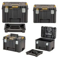 NARZĘDZIOWA SKRZYNKA WARSZTATOWA DUŻA DEWALT WALIZKA DO PRZENOSZENIA