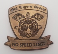 Znaczek, odznaka, blacha zlotowa, motocyklowa No.2358