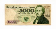 5000 zł. 1982. Ser.A