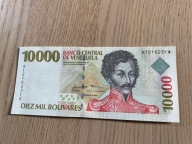 Wenezuela - 10000 boliwarów - 1998 - UNC