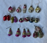 Mini BĄBKI choinkowe na małą choinkę Bąbka PRL 20 sztuk