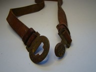 Stary pasek harcerski skórzany