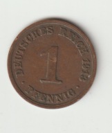 Niemcy-Cesarstwo 1 Pfennig 1913 A