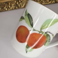 Royal Worcester duży kubek 300 ml | brzoskwinie i czarna porzeczka