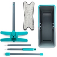 MOP PŁASKI OBROTOWY Z WYCISKACZEM X SHAPE DO MYCIA PODŁÓG 33 CM