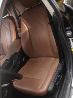 BMW F36 4 Gran Coupe tapicerka skóry KOMPLET foteli boczki, grzany tyl