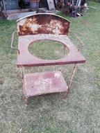 Stara przedwojenna umywalka metalowa Konrad Jarnuszkiewicz Warszawa