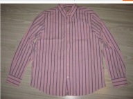 JOHN LEVIS koszula w paski bawena L