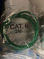 Kabel sieciowy RJ45 UTP CAT6 2m zielony, skrętka